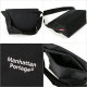 ޥϥåݡơ Manhattan Portage ޥͥåȥʥå å󥸥㡼Хå [MP1606JRBPDMGNT FW24] NY Messenger Bag JR Back Pocket W/ Divider Magnet 󥺡ǥ  Хå ޥͥåȳ Black