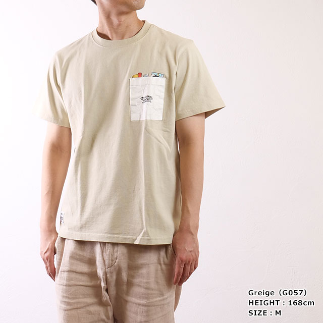 チャムス CHUMS チャムリースマーケットポケットTシャツ [CH01 【新品 