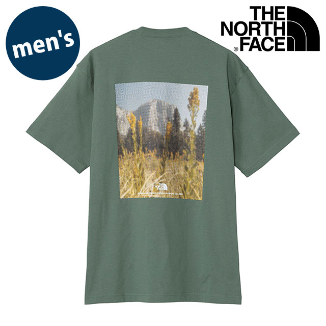 SALEۥΡե THE NORTH FACE 硼ȥ꡼֥եåɥ饤ԥץȥåȥƥ [NT32549-DG SS25] S/S FD Pixel Plant Cotton Tee  ȥåץ ȾµT ۴® å꡼ ڥ᡼ 谷Źts