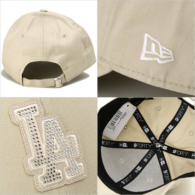ニューエラ NEW ERA キャップ 9FORTY ラインストーン ロサンゼルス
