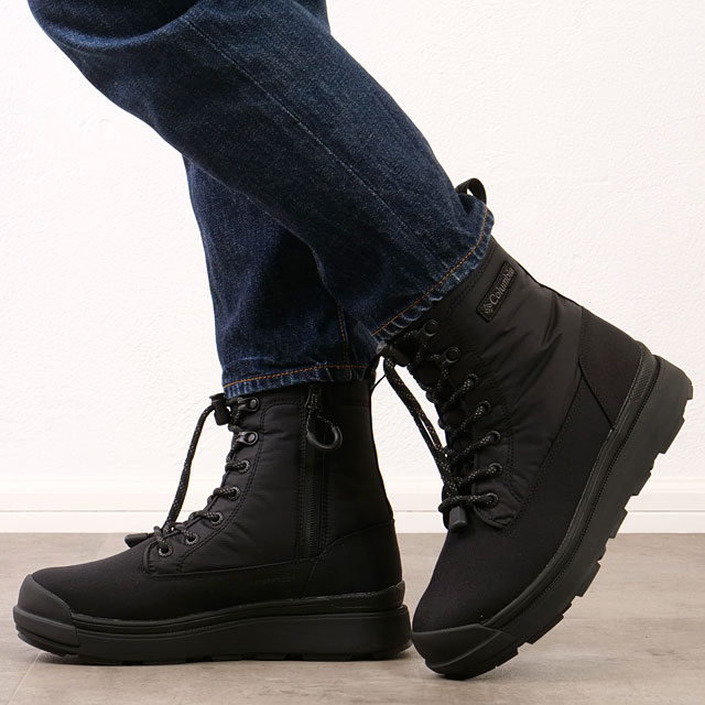 ӥ Columbia ֡ åץ ե ץ롼 ˥ҡȥե˥ƥ [YU9626-010 FW25] SAPLAND IV WP OMNI-HEAT INFINITY 󥺡ǥ  Ρ֡ 󥿡֡ ɿ ȥɥ Black 谷Ź