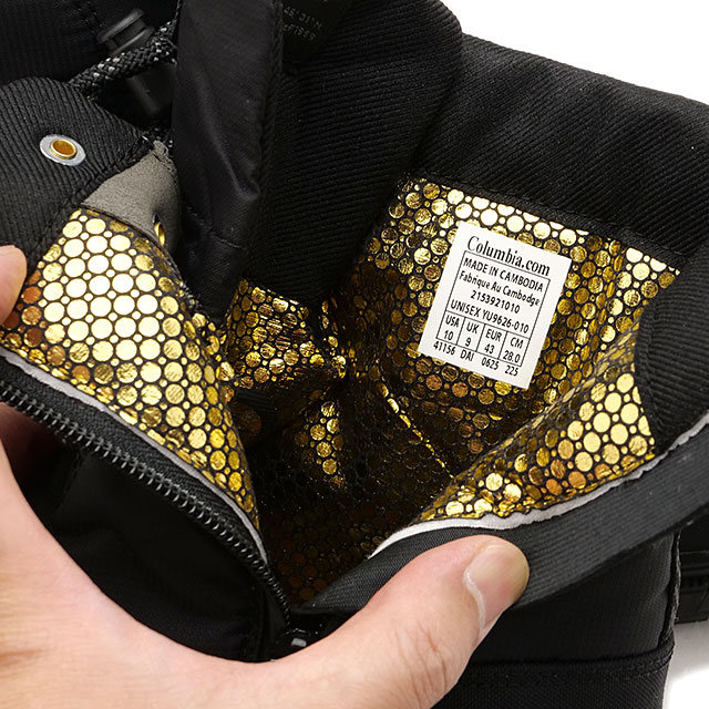 ӥ Columbia ֡ åץ ե ץ롼 ˥ҡȥե˥ƥ [YU9626-010 FW25] SAPLAND IV WP OMNI-HEAT INFINITY 󥺡ǥ  Ρ֡ 󥿡֡ ɿ ȥɥ Black 谷Ź