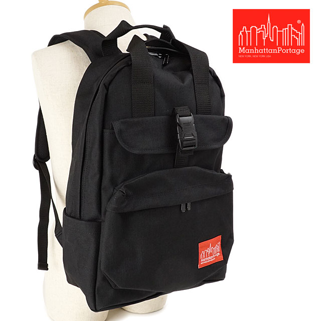 ̵ۥޥϥåݡơ Manhattan Portage ɥޥХåѥå [MP2246 ] Cadman Backpack 󥺡ǥ  å ǥѥå BLACK  ֥å