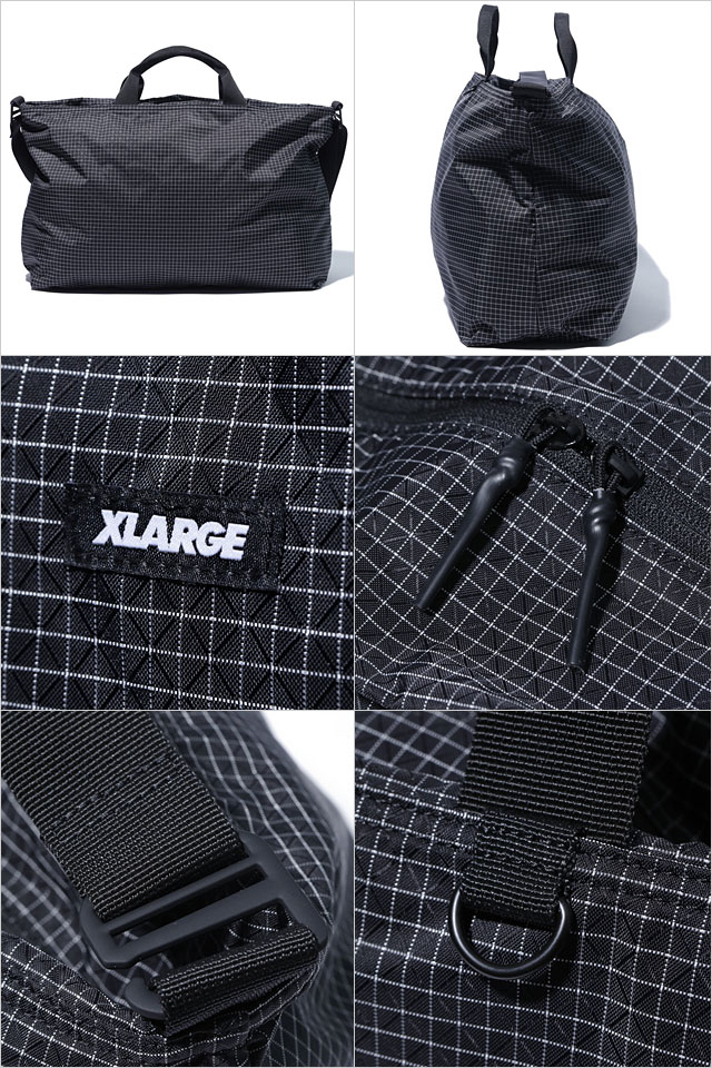エクストララージ XLARGE リップストップ ツーウェイ ショルダーバッグ