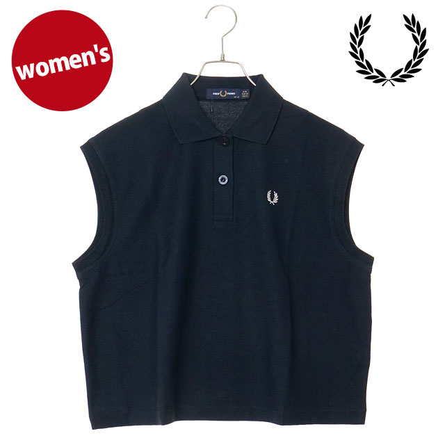 フレッドペリー FRED PERRY ポロシャツ スリーブレス ピケシャツ