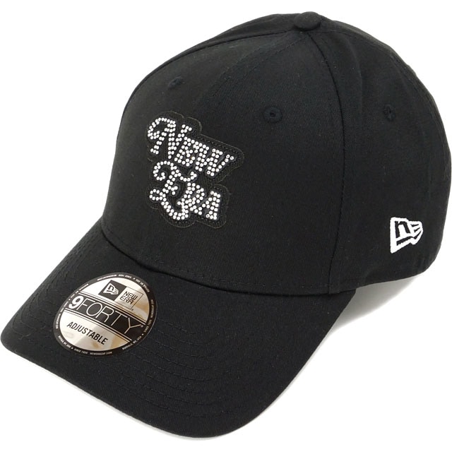 ニューエラ NEW ERA キャップ 9FORTY ラインストーン ニューエラロゴ