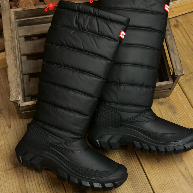HUNTER INTREPID TALL  BOOT スノーブーツ スノーブーツ WOMENS INTREPID TALL SNOW