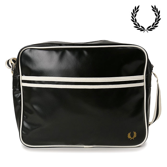 FRED PERRY　フレッドペリー　ショルダーバッグ　ブラック 楽天市場】フレッドペリー バッグ FRED PERRY Classic Side Bag