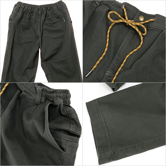 ジムマスター GYM MASTER 10oz ストレッチカツラギツータックパンツ