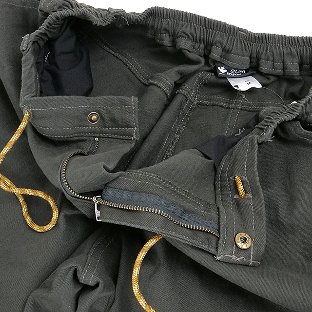 ジムマスター GYM MASTER 10oz ストレッチカツラギツータックパンツ
