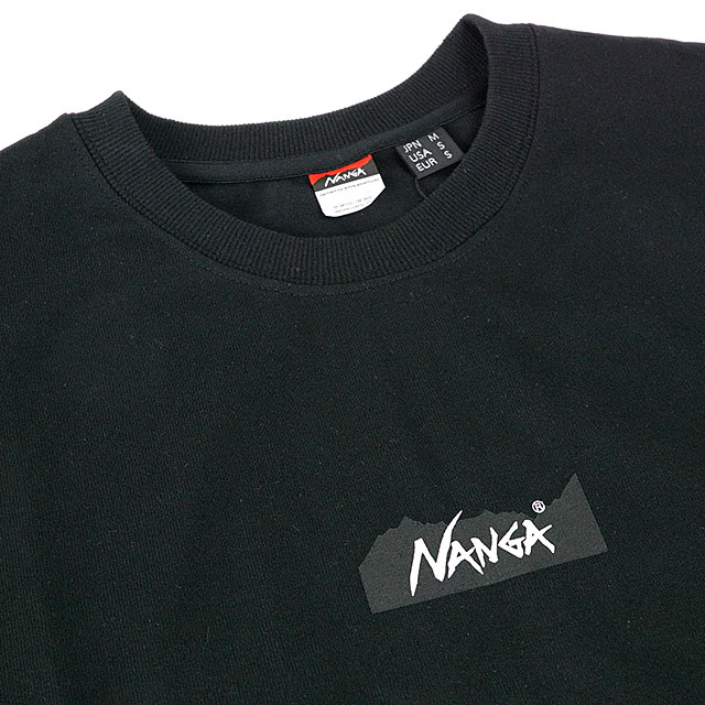 ナンガ NANGA メンズ エコハイブリッドマウンテンロゴTシャツ [NW2211