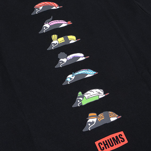 ॹ CHUMS ֡ӡեT [CH01-2521 SS25] M Booby Sushi Friends T-Shirt  ȥåץ Ⱦµ USAåȥ ڥ᡼ 谷Ź