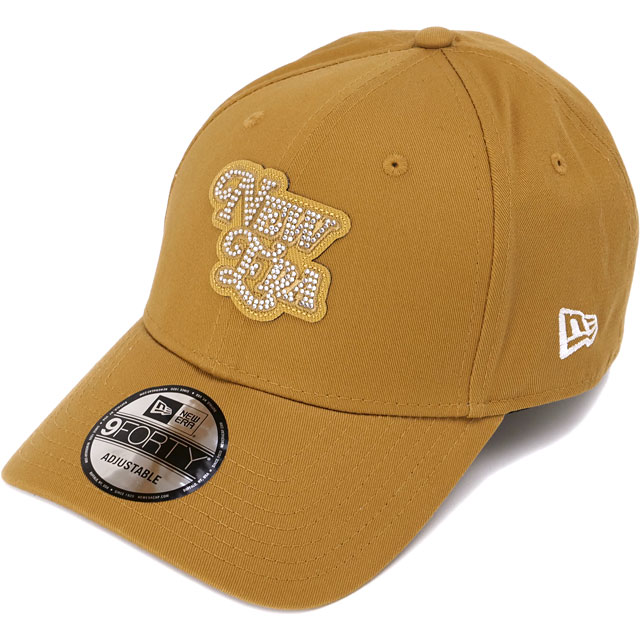 最安値 正規品 NEWERA ラインストーン イエロー キャップ ヤンキース 楽天市場】ニューエラ NEW ERA キャップ 9FORTY ラインストーン