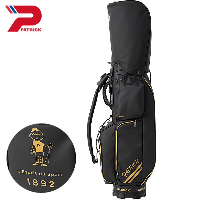 パトリック PATRICK GOLF ゴルフ 8.5型 キャディバッグ P LX [264-621