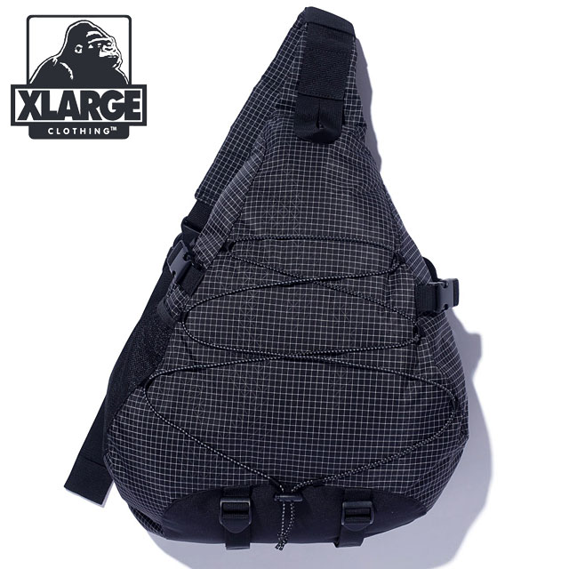 XLARGE バッグ XLARGE X-LARGE 91 LOGO トートバッグ X-girl ナチュラルカラー