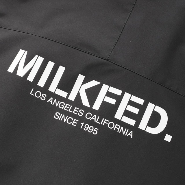 ̵ۡ30OFFSALEۥߥ륯ե MILKFED. ǥ  ޥƥѡ [103233021009 FW23] LOGO MOUNTAIN PARKA  ޥƥ󥸥㥱åȡts