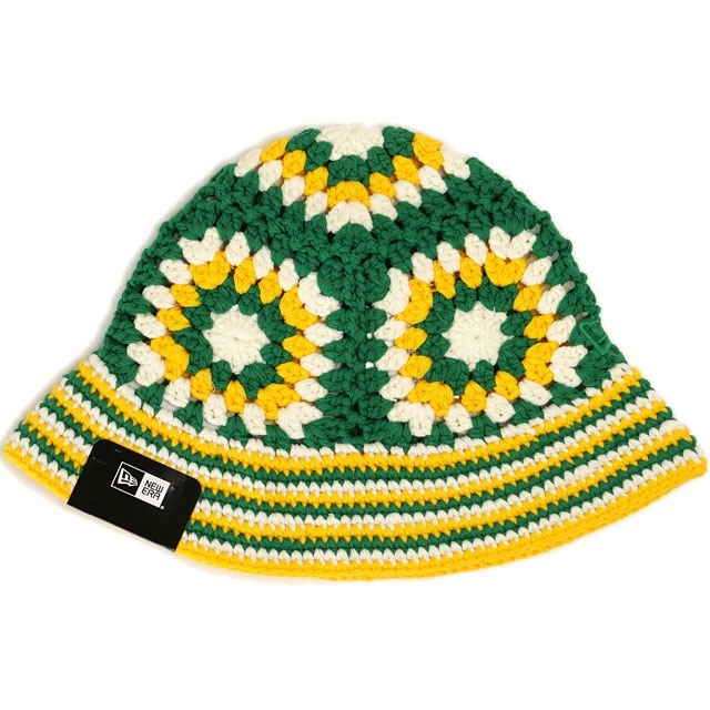 Dime 花柄ニット帽 グリーン Dime（ダイム） Dime FLOWER BEANIE フラワー ビーニー ニットキャップ