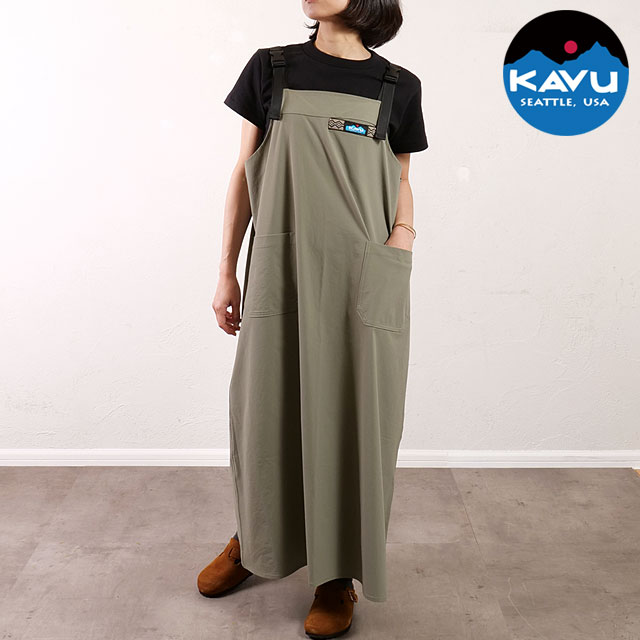 ̵ۥ֡ KAVU ǥ ѡ [19822018 SS24] Jumper Skirt ԡ 󥹥 Greige