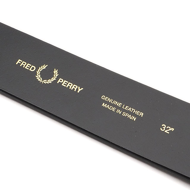 フレッドペリー FRED PERRY クラシックレザーベルト [BT1251-102 SS26