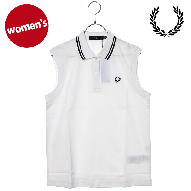 フレッドペリー FRED PERRY タンクトップ レディース スリーブレス
