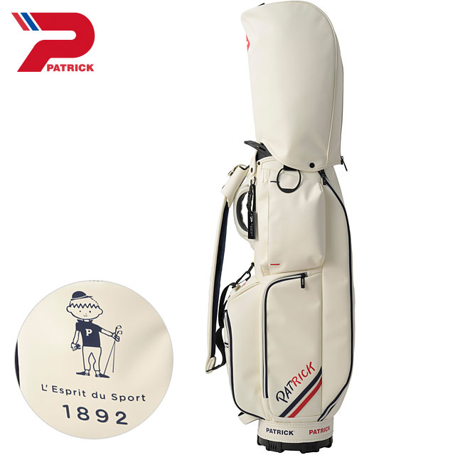 パトリック PATRICK GOLF ゴルフ 8.5型 キャディバッグ P LX [264-620