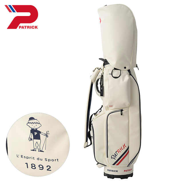 パトリック PATRICK GOLF ゴルフ 8.5型 キャディバッグ P LX [264-620