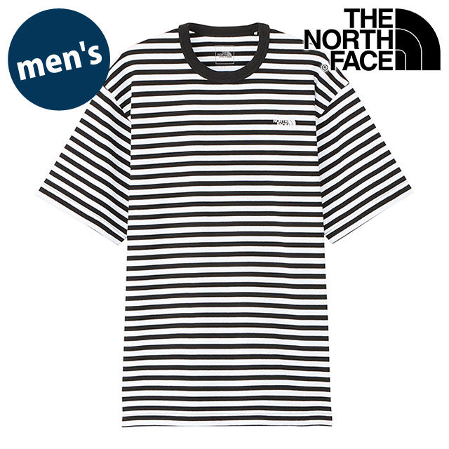 20OFFSALEۥΡե THE NORTH FACE 硼ȥ꡼֥ޥܡƥ [NT32455-KW SS25] S/S Multi Border Tee  TNF ȥɥ ȥåץ ȾµT ˥ååȥ ֥å/ۥ磻 ڥ᡼ 谷Źts