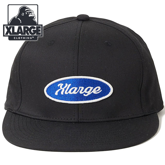 XLARGE オーバルロゴ ツイルキャップ UV対策/ギフトにぴったり◎ エクストララージ XLARGE オーバルロゴ トラッカーキャップ