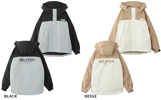 50％OFF／SALE】ミルクフェド MILKFED. レディース バイカラーロゴ