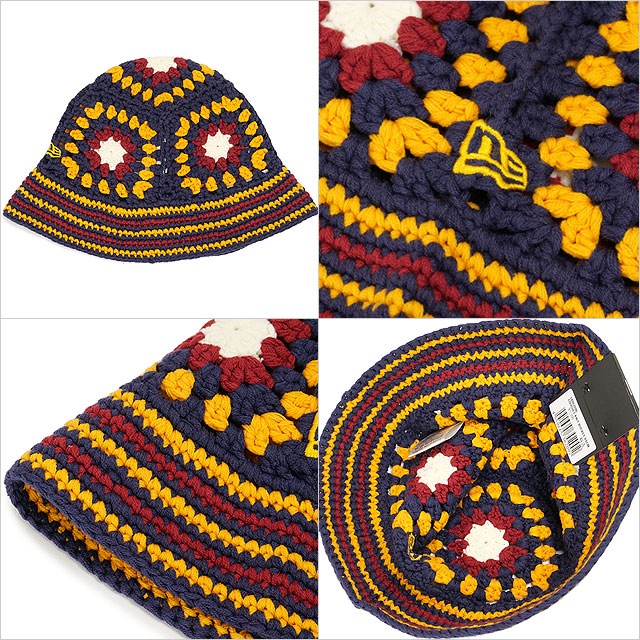 ニューエラ NEW ERA クロシェニット ニット バケットハット [14667696