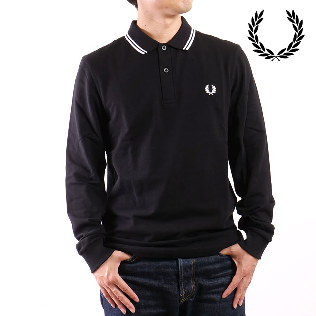 フレッドペリー FRED PERRY メンズ ロングスリーブ ツイン ティップド