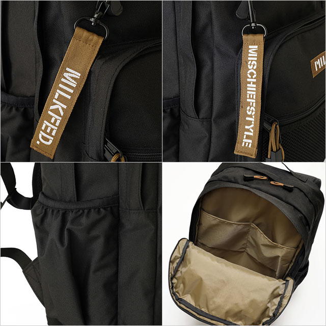 コラボ ミルクフェド MILKFED. リュック ミスチーフスタイル ダブル