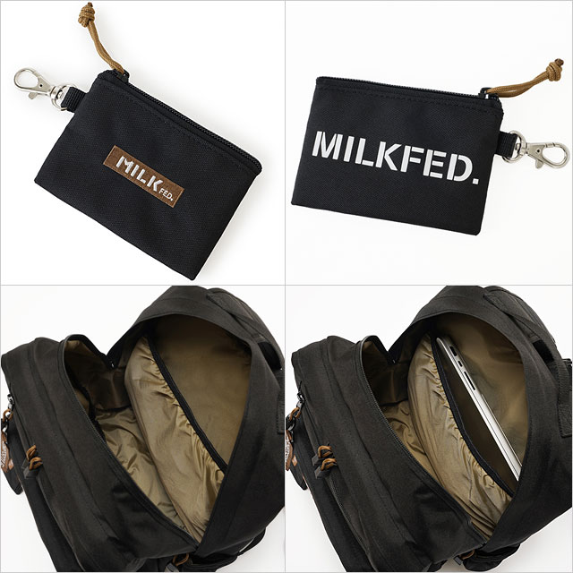 コラボ ミルクフェド MILKFED. リュック ミスチーフスタイル ダブル