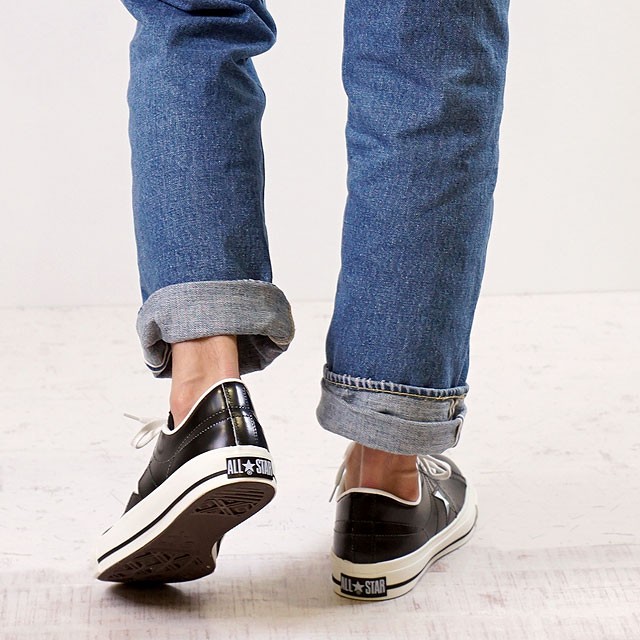 【コンプ新品】メモリーズオフ スリムポスター 全11種 CONVERSE コンバース ONE STAR J ワンスター J ブラック