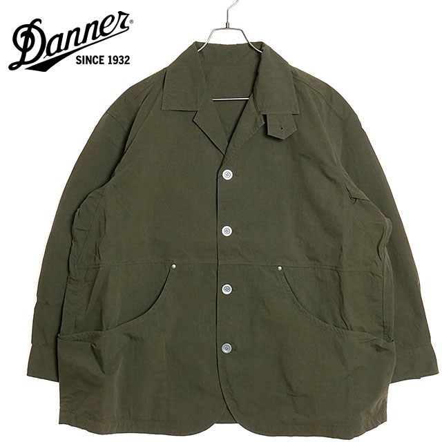 【SALE】ダナー アパレル Danner メンズ フィールド NC バフジャケット [424R7090100 SS24] FIELD NC BAFU JACKET トップス シャツジャケット ワークシャツ KHAKI 正規取扱店【ts】