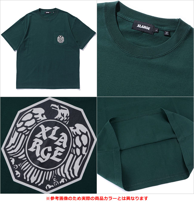 エクストララージ XLARGE イーグル ショートスリーブ ポケット Tシャツ