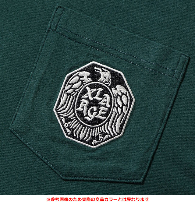 エクストララージ XLARGE イーグル ショートスリーブ ポケット Tシャツ