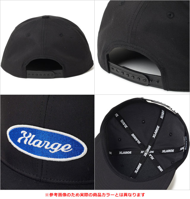 XLARGE オーバルロゴ ツイルキャップ UV対策/ギフトにぴったり◎ エクストララージ XLARGE オーバルロゴ トラッカーキャップ