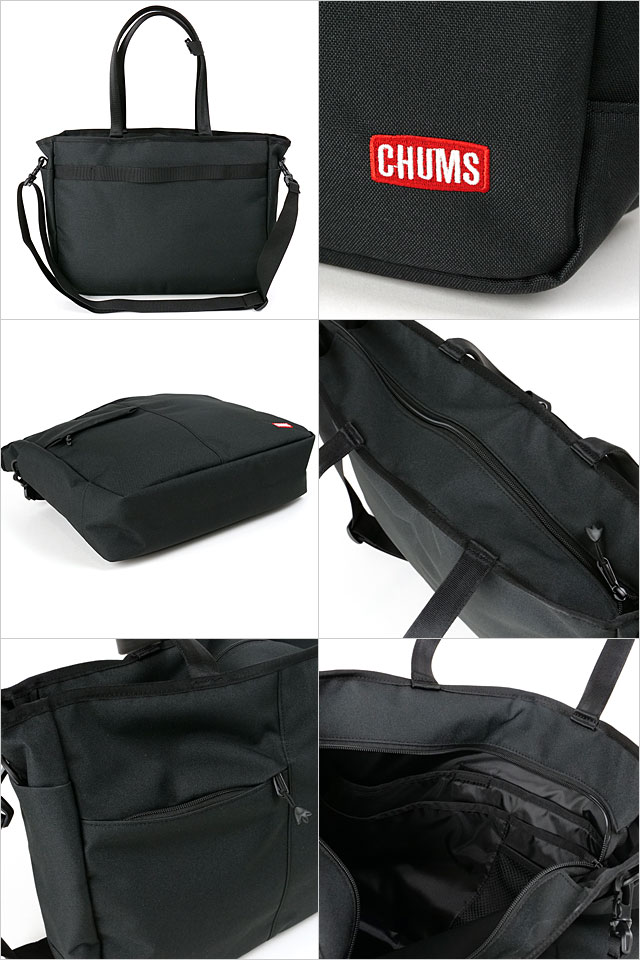 チャムス CHUMS SLC 2ウェイ トート [CH60-3851 FW24] SLC 2Way Tote メンズ・レディース 鞄 ショルダー トートバッグバッグ Black(K001) 正規取扱店