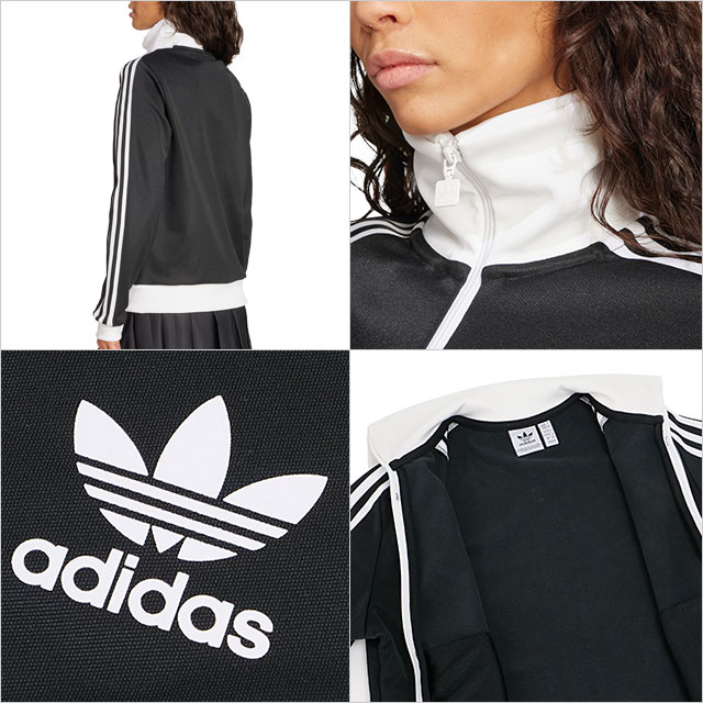adidas PREMIUM ORIGINALS CRAPE TRACK TOP OWHITE/DKBLUE