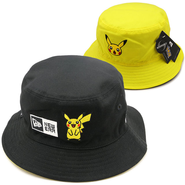 ̵ۥ˥塼 NEWERA ܥϥå С֥ϥå ݥ ԥ奦 [14124331 SS24] Bucket-01 RV POKEMON PIKACHU 󥺡ǥ ˹ Хåȥϥå ݥåȥ󥹥 ֥å/ ڥ᡼