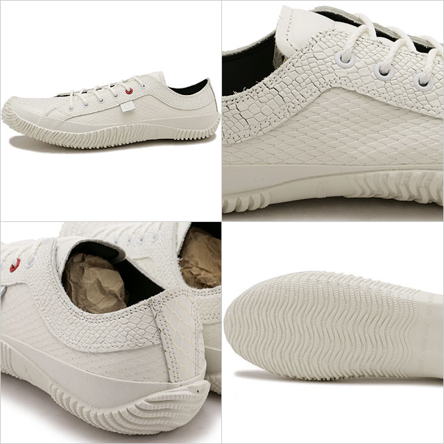 スピングル SPINGLE スニーカー [SP1038-61 FW24WINTER] SP-1038 メンズ・レディース 日本製 スネーク柄 ゴムシューレース White ホワイト 先着で限定プレゼント！】【返品送料無料】スピングル SPINGLE