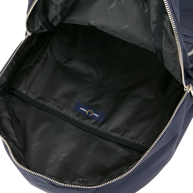 ◆FRED PERRY◆ブレンサムナイロン ショルダーバッグ ネイビー セール】Brentham Nylon Side Bag／ブレンサムナイロンサイド