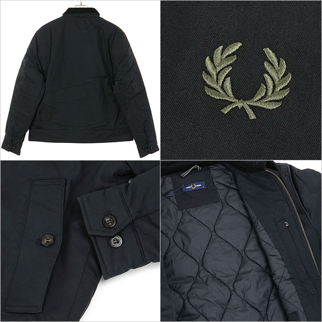 フレッドペリー FRED PERRY コットン カバンジャケット [J8535-184
