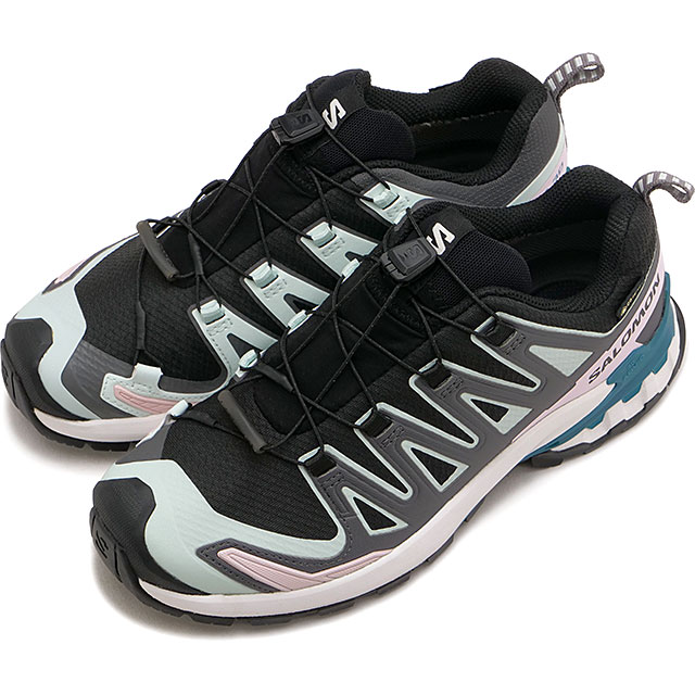 ̵ۥ SALOMON ǥ ˡ åץ 3D V9 ƥå  [L47119100 SS24] XA PRO 3D V9 GTX W  Ʃɿ ȥɥ ȥ쥤 塼 Black/Bleached-Aqua/Harbor-Blue