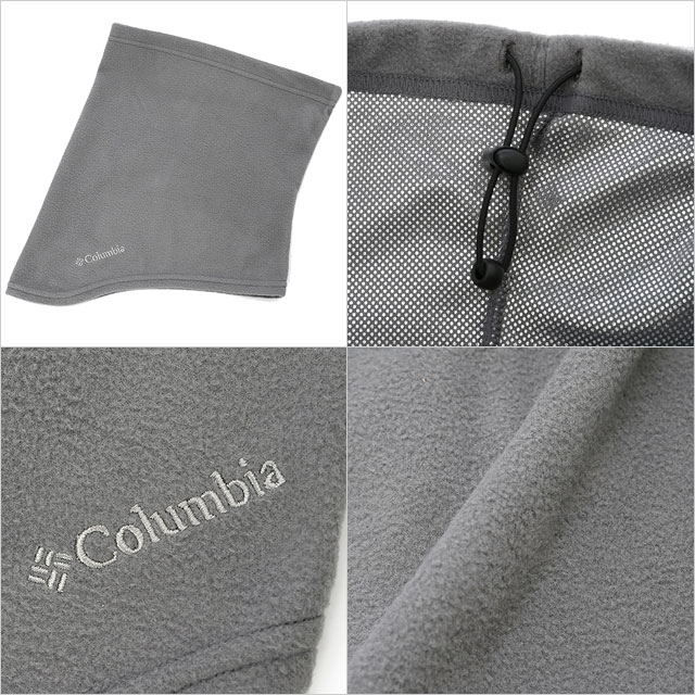 コロンビア Columbia トレイルシェイカーゲイター [CU0047-023 FW24] Trail Shaker Gaiter メンズ・レディース フリースネックウォーマー 防寒 アウトドア City-Grey 【メール便配送】