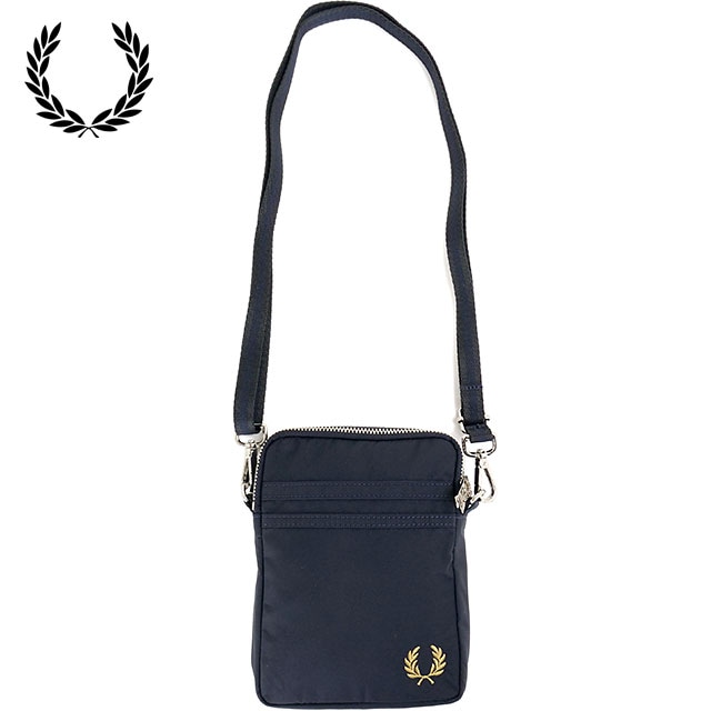【マストハブ】FRED PERRY Brentham ナイロン サイド バッグ SALE】フレッドペリー FRED PERRY ブレンサム ナイロン サイド