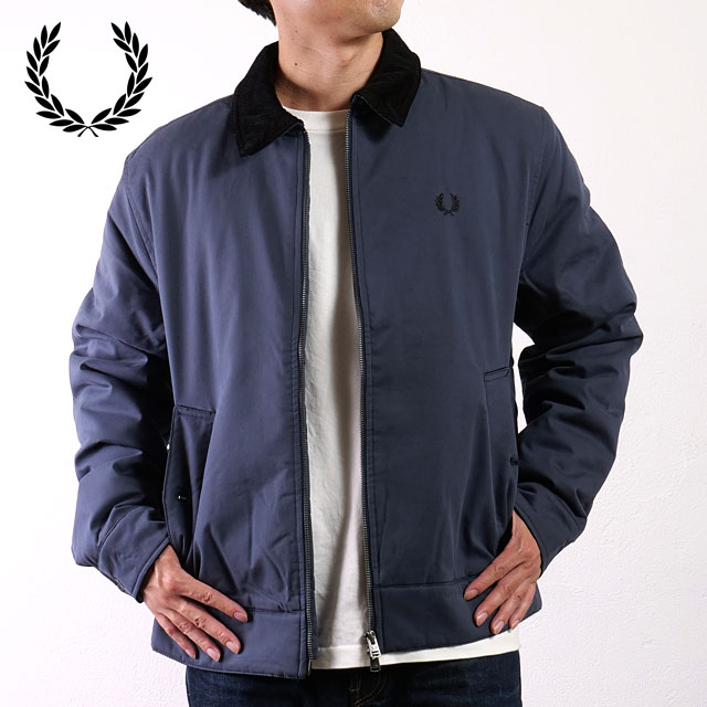 フレッドペリー フルジップ コットン ジャケット M ブラック 楽天市場】25年春夏新作 FRED PERRY/フレッドペリー コットン