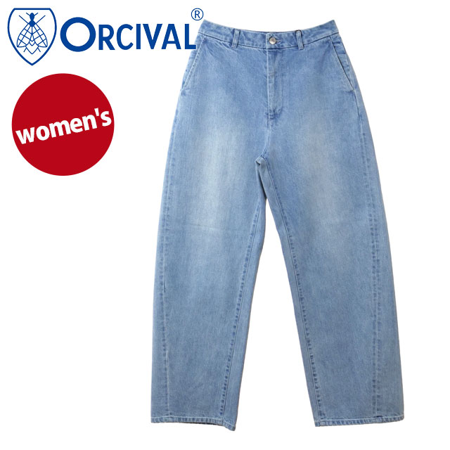 オーシバル ORCIVAL レディース ワイドカーブパンツ [OR-E0311-SGB