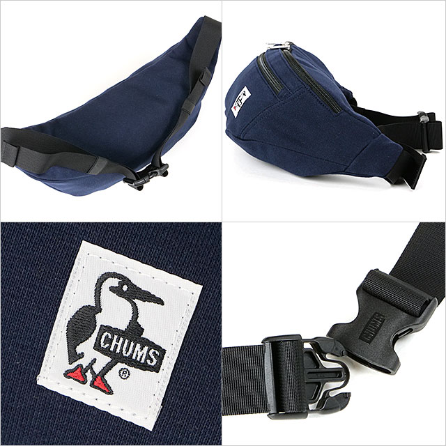 ̵ۥॹ CHUMS եˡѥåå [CH60-3654 SS24] Fanny Pack Sweat 󥺡ǥ  ȥХå ܥǥХå Navy